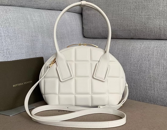 Bottega Veneta Small BV Swoop in Plaster Paper Calfskin