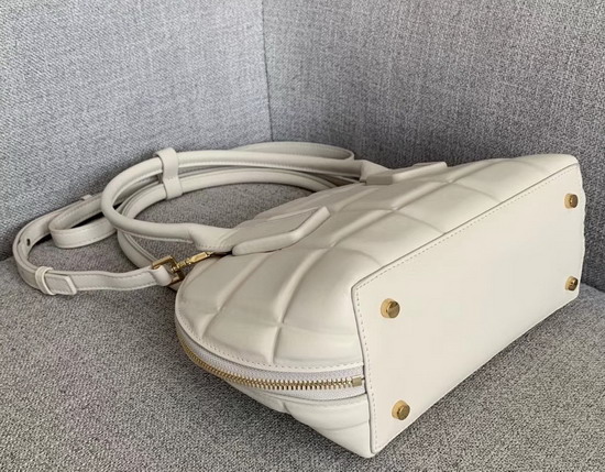 Bottega Veneta Small BV Swoop in Plaster Paper Calfskin