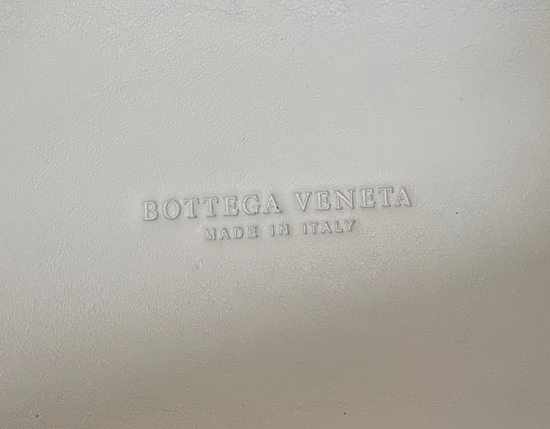 Bottega Veneta Small BV Swoop in Plaster Paper Calfskin