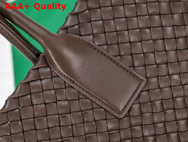 Bottega Veneta Small Cabat in Fondant Intreccio Leather Replica