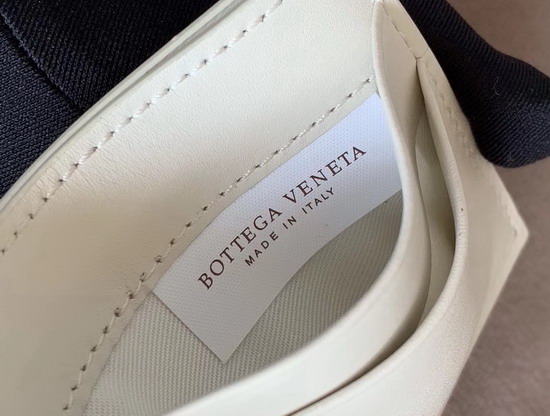 Bottega Veneta Small Card Case in Mist Nappa Lambskin