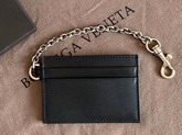 Bottega Veneta Small Card Case in Nero Nappa Lambskin