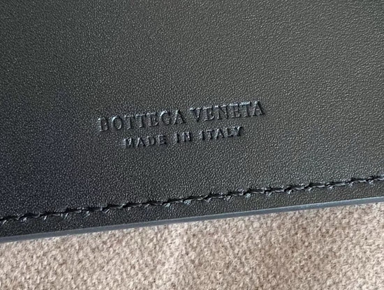 Bottega Veneta Small Card Case in Nero Nappa Lambskin