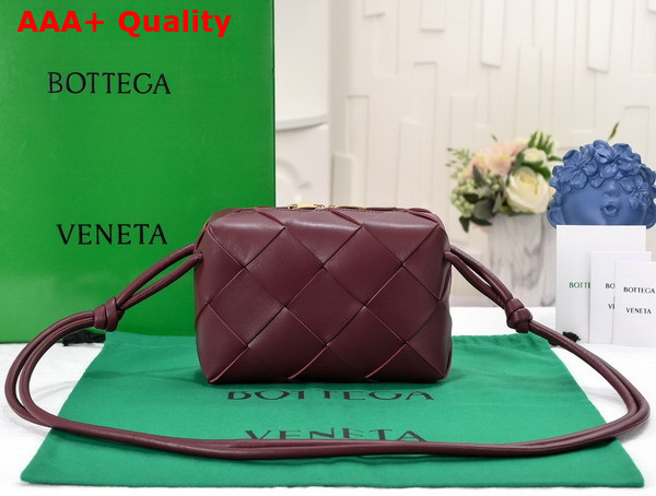 Bottega Veneta Small Cassette Camera Bag in Barolo Soft Lambskin Leather Replica