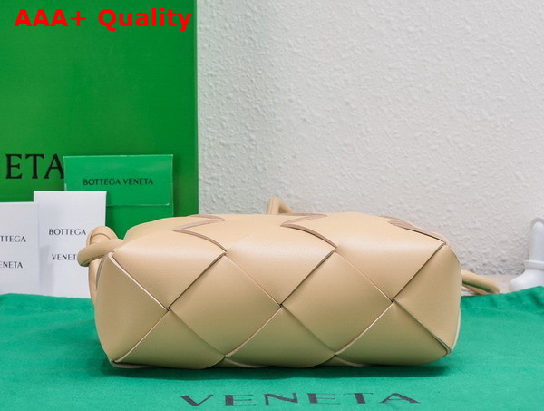 Bottega Veneta Small Cassette Camera Bag in Porridge Soft Lambskin Leather Replica