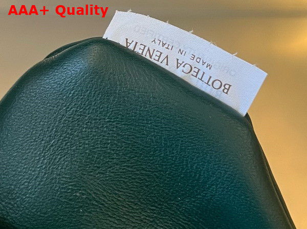 Bottega Veneta Small Gemelli Bag in Green Intrecciato Leather Replica