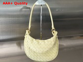 Bottega Veneta Small Gemelli Bag in Ice Cream Intrecciato Leather Replica