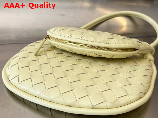 Bottega Veneta Small Gemelli Bag in Ice Cream Intrecciato Leather Replica