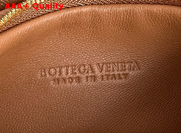 Bottega Veneta Small Gemelli Bag in Light Wood Intrecciato Leather Replica