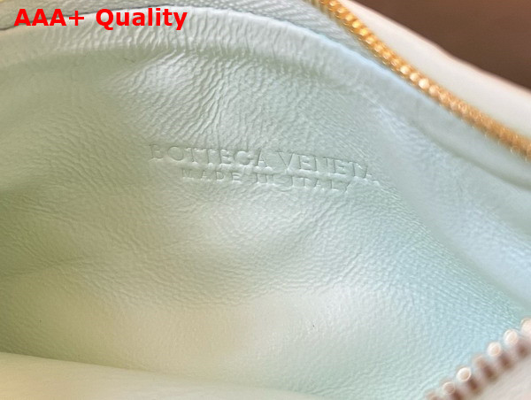 Bottega Veneta Small Gemelli Glacier Barolo Intrecciato Leather Replica