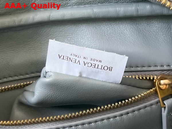 Bottega Veneta Small Getaway Top Handle Bag in Agate Grey Intrecciato Lambskin Replica