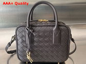 Bottega Veneta Small Getaway Top Handle Bag in Fondant Intrecciato Lambskin Replica