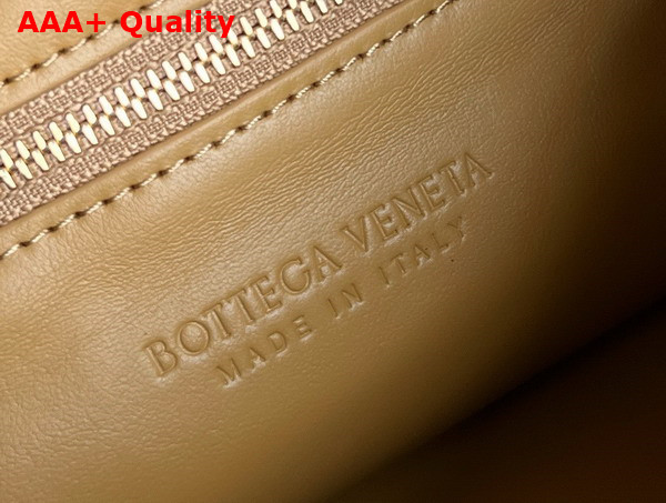 Bottega Veneta Small Hop Bag Dark Praline Intrecciato Leather Replica