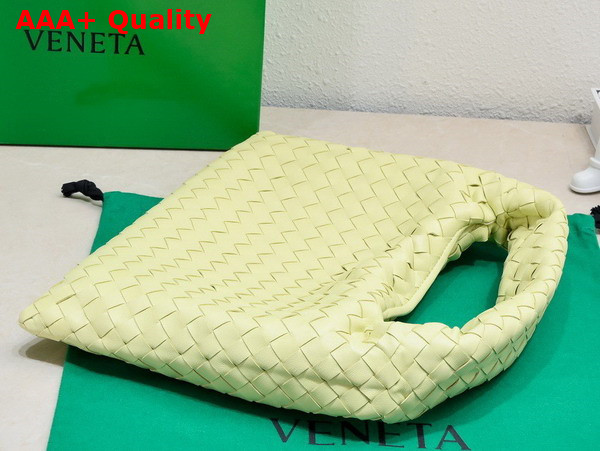 Bottega Veneta Small Hop Bag in Damomile Intrecciato Calfskin Leather Replica