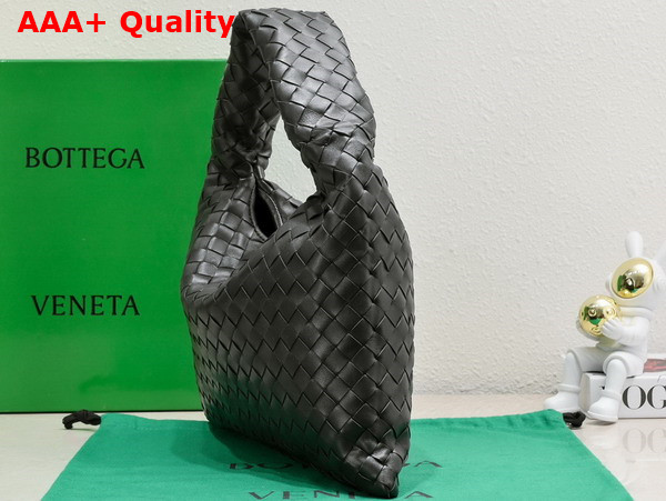 Bottega Veneta Small Hop Bag in Fondant Intrecciato Calfskin Leather Replica