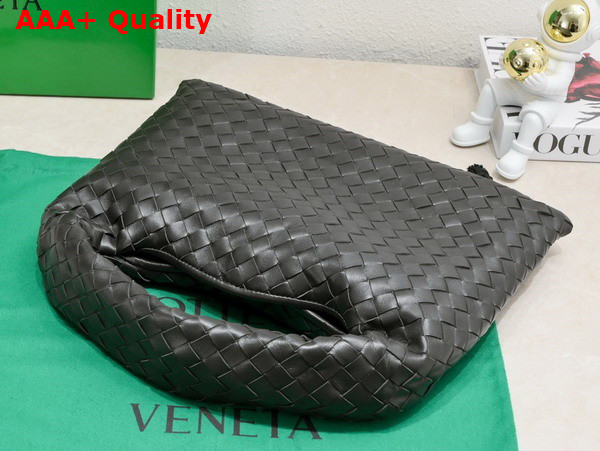 Bottega Veneta Small Hop Bag in Fondant Intrecciato Calfskin Leather Replica