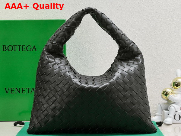 Bottega Veneta Small Hop Bag in Fondant Intrecciato Calfskin Leather Replica