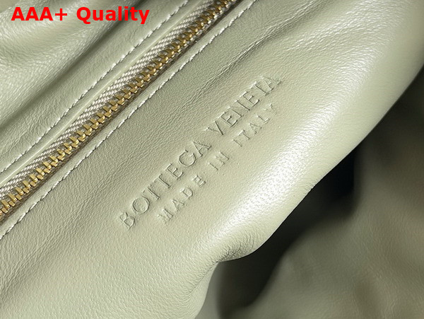 Bottega Veneta Small Hop Bag in Travertine Intrecciato Calfskin Leather Replica