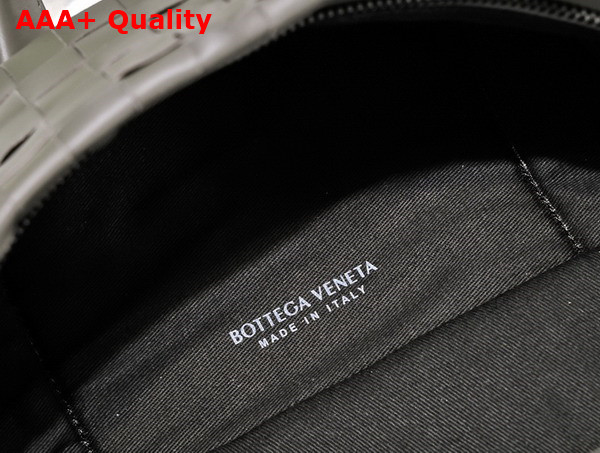 Bottega Veneta Small Intrecciato Backpack in Grey Replica