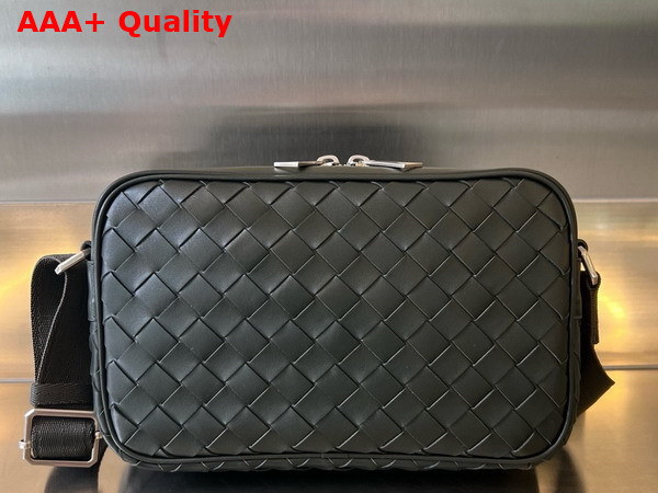 Bottega Veneta Small Intrecciato Camera Bag Kaki Replica