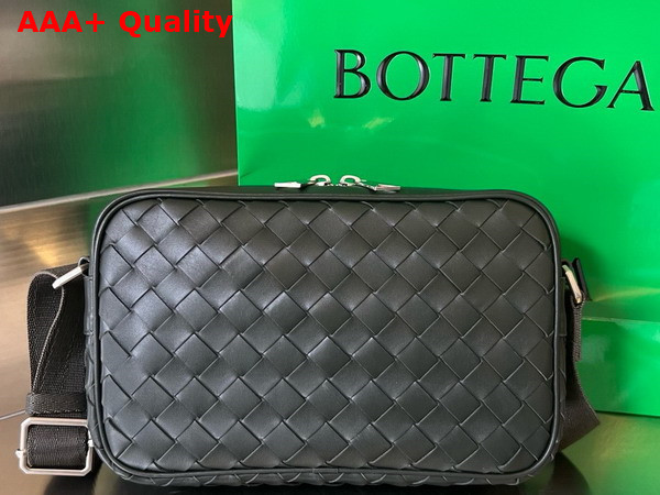 Bottega Veneta Small Intrecciato Camera Bag Kaki Replica