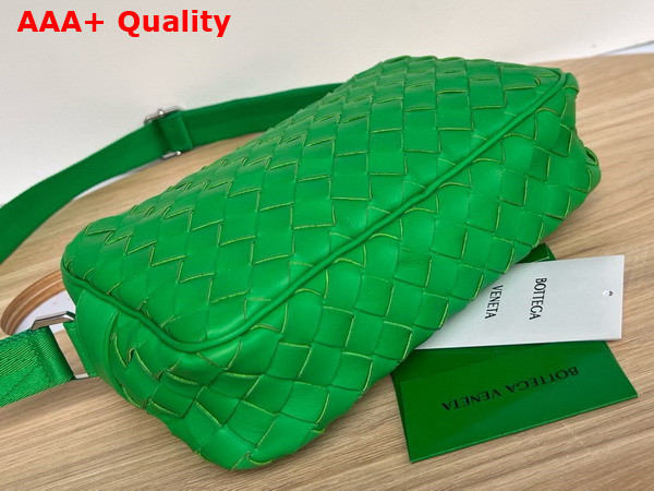 Bottega Veneta Small Intrecciato Camera Bag Parakeet Replica