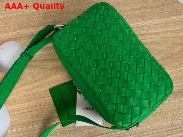 Bottega Veneta Small Intrecciato Camera Bag Parakeet Replica