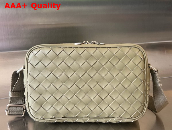 Bottega Veneta Small Intrecciato Camera Bag Travertine Replica