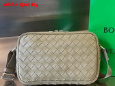 Bottega Veneta Small Intrecciato Camera Bag Travertine Replica