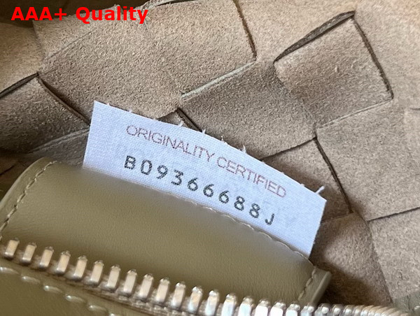 Bottega Veneta Small Intrecciato Camera Bag Travertine Replica