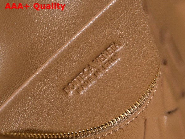 Bottega Veneta Small Loop Camera Bag in Camel Lamb Skin Replica