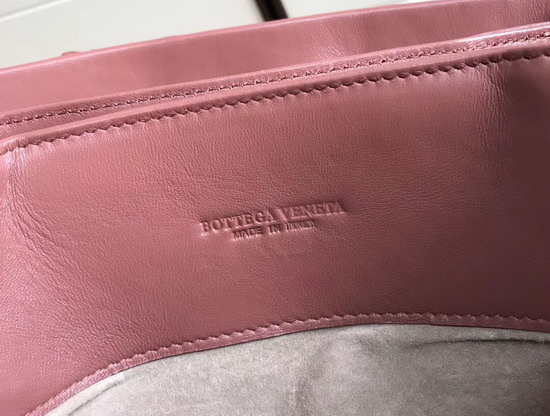 Bottega Veneta Small Roma Bag in Burgundy Intrecciato Calf Leather