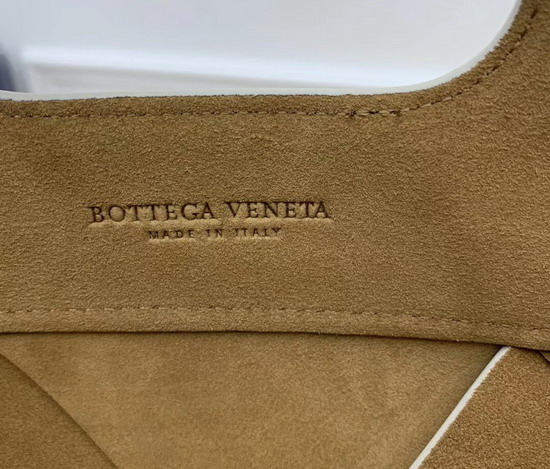 Bottega Veneta Small Slip Tote in French Calf Bianco