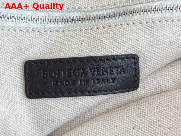 Bottega Veneta Small Zigzag Bitter Chocolate Fondant Calf Leather Replica