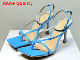 Bottega Veneta Stretch Sandals Sky Blue Lambskin Replica