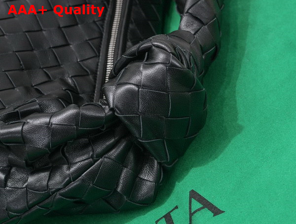 Bottega Veneta Teen Jodie Black Lambskin Replica