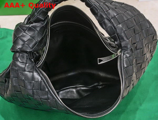 Bottega Veneta Teen Jodie Black Lambskin Replica