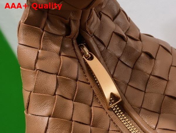 Bottega Veneta Teen Jodie Caramel Lambskin Replica