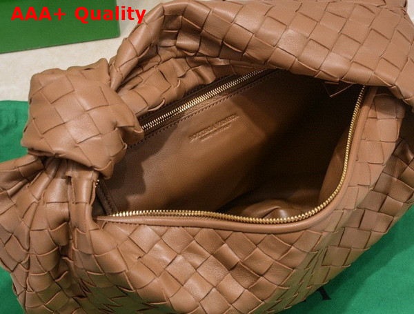 Bottega Veneta Teen Jodie Caramel Lambskin Replica