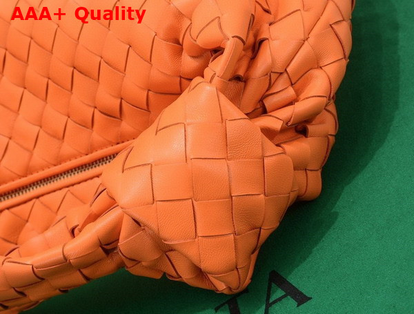 Bottega Veneta Teen Jodie Orange Lambskin Replica