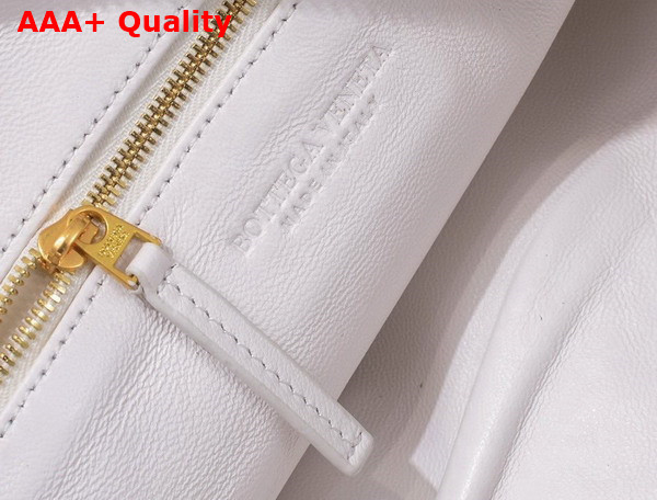 Bottega Veneta Teen Jodie White Lambskin Replica