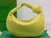 Bottega Veneta Teen Jodie Yellow Lambskin Replica