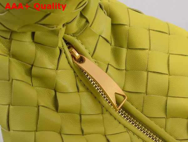 Bottega Veneta Teen Jodie Yellow Lambskin Replica