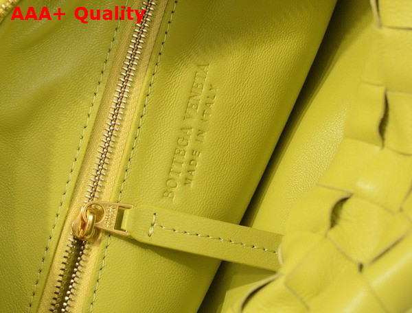 Bottega Veneta Teen Jodie Yellow Lambskin Replica