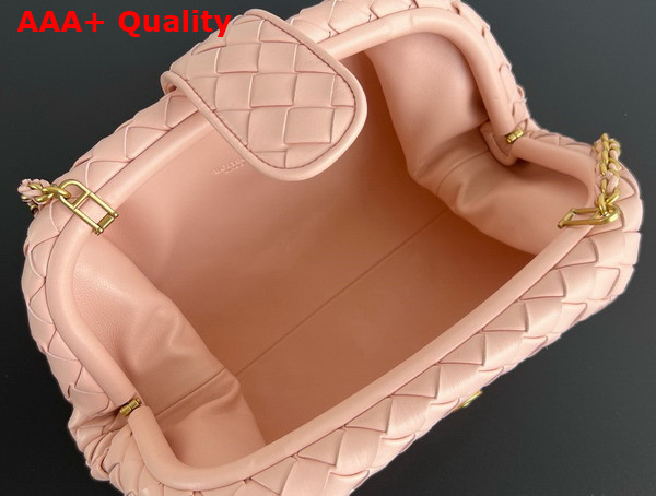 Bottega Veneta Teen Lauren 1980 Clutch in Cameo Padded Intrecciato Leather Replica