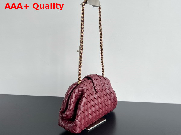 Bottega Veneta Teen Lauren 1980 with Chain Barolo Padded Intrecciato Leather Replica