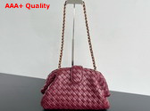 Bottega Veneta Teen Lauren 1980 with Chain Barolo Padded Intrecciato Leather Replica