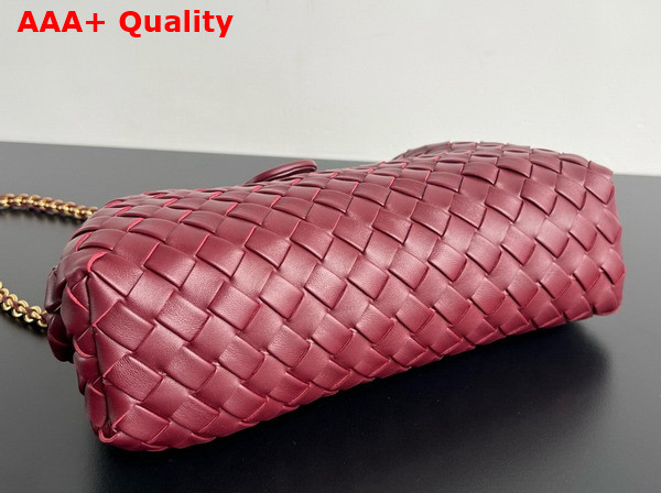 Bottega Veneta Teen Lauren 1980 with Chain Barolo Padded Intrecciato Leather Replica