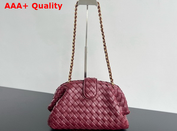 Bottega Veneta Teen Lauren 1980 with Chain Barolo Padded Intrecciato Leather Replica