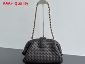 Bottega Veneta Teen Lauren 1980 with Chain Fondant Padded Intrecciato Leather Replica